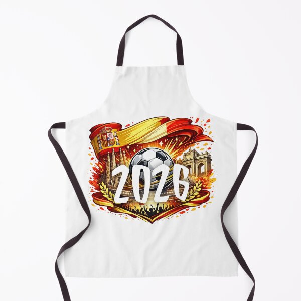 Item preview, Spain FIFA World Cup Trophy 2026 Football Soccer Fan Design designed and sold by t-patterns.