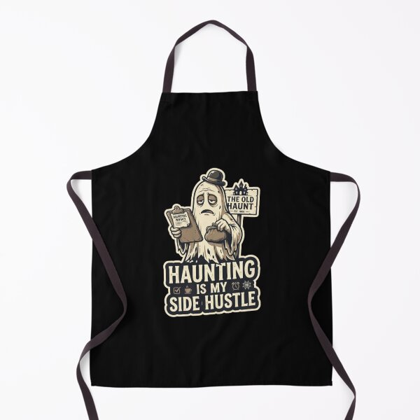 Item preview, Haunting Is My Side Hustle Ghost Humor designed and sold by PullixArt.