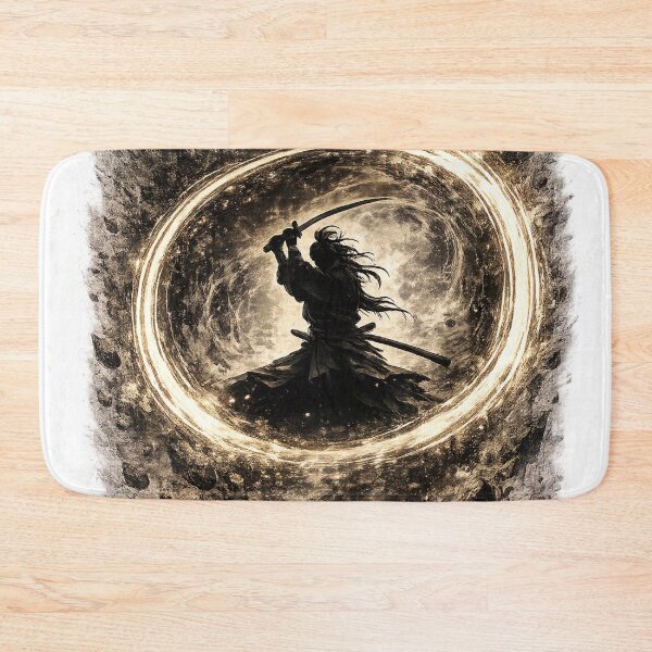 Item preview, Moon Enso Samurai Silhouette designed and sold by  Silent Japan Studio.