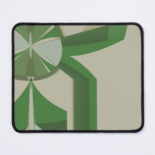 Item preview, Time Out Modern Abstract Green Feature Art designed and sold by Jenny Meehan Art Prints and Patterns .