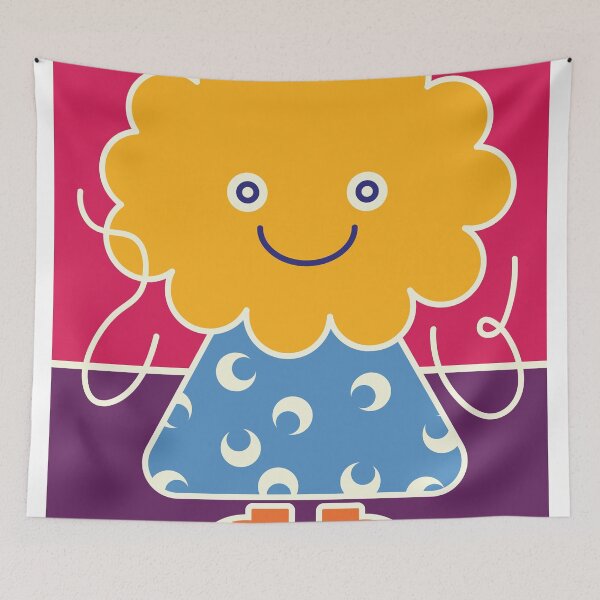 Item preview, Cute Girl Cartoon – Colorful Character Illustration designed and sold by ParadiseSh0p.