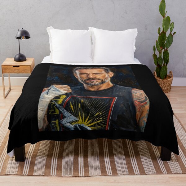 Item preview, Cm Punk Oil Painting designed and sold by maretsad.