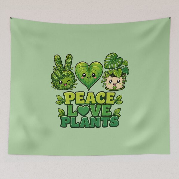 Item preview, Peace Love Plants designed and sold by Plantgecko.