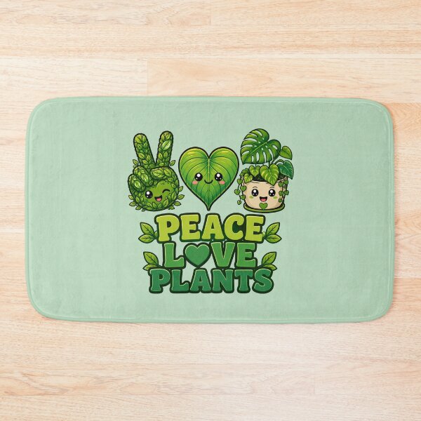 Artikelvorschau, Peace Love Plants entworfen und verkauft von Plantgecko.