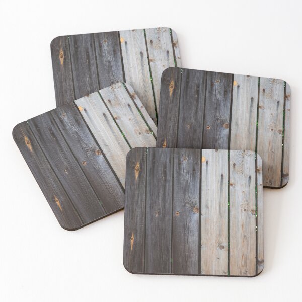 Item preview, Two Tone Weathered Wooden Fence Planks with Dark and Light Grain designed and sold by NorthWild.