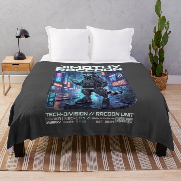 Item preview, Cyber Jimothy Raccoon designed and sold by lokabrand.