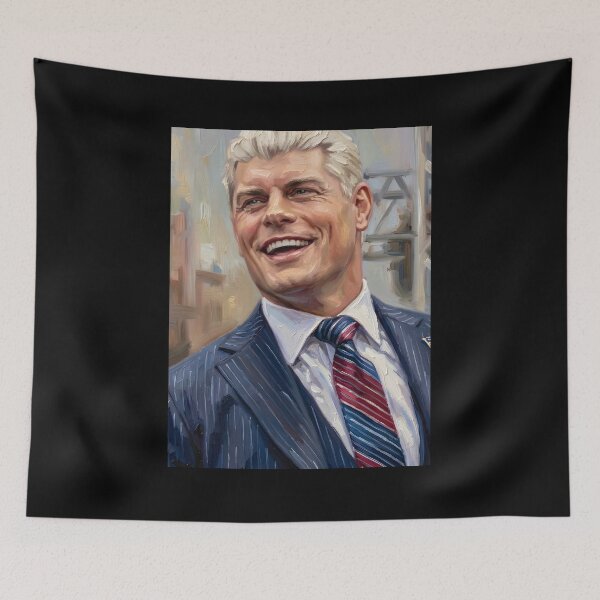 Item preview, Cody Rhodes Oil Painting designed and sold by maretsad.