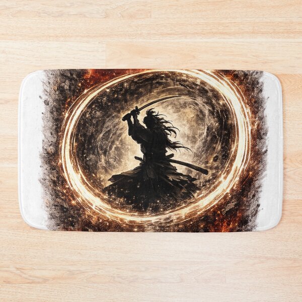 Item preview, Sun Enso Samurai Silhouette designed and sold by  Silent Japan Studio.