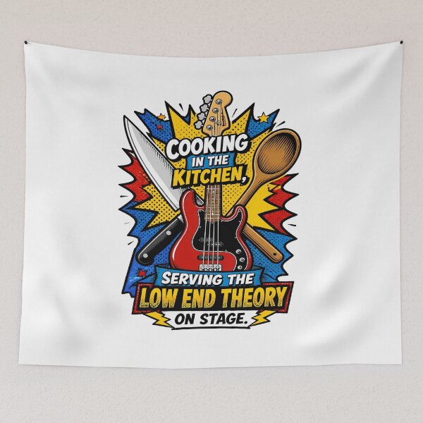 Item preview, Foodie Musician - Bass Player Humor designed and sold by Art-Arcade6.