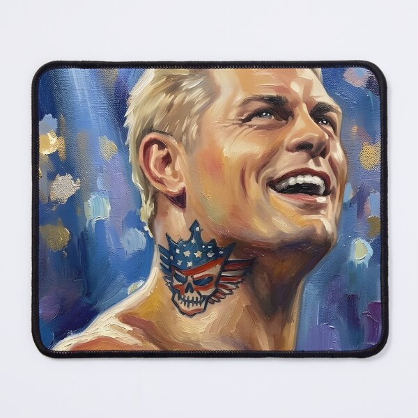Item preview, Cody Rhodes Oil Painting designed and sold by maretsad.