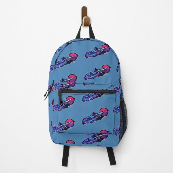 Item preview, Neon Retro Anime Spaceship Warp Trail designed and sold by KungPowUnicorn.