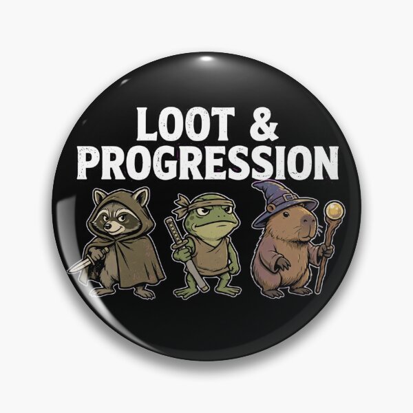 Item preview, Loot And Progression Cute Animal Adventurers Tabletop RPG designed and sold by Yellowriversss.