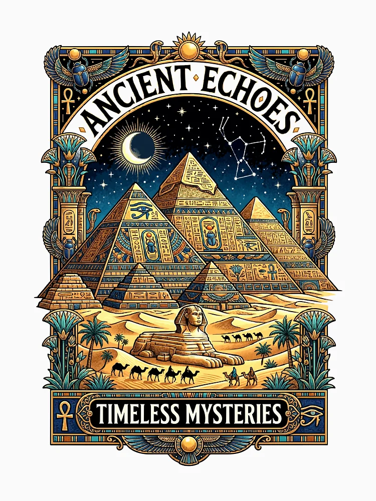 Aperçu 6 sur 6. Sweat à capuche épais avec l'œuvre Pyramide  créée et vendue par Remy490.