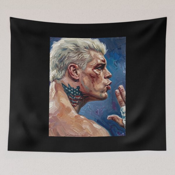 Item preview, Cody Rhodes Oil Painting designed and sold by maretsad.