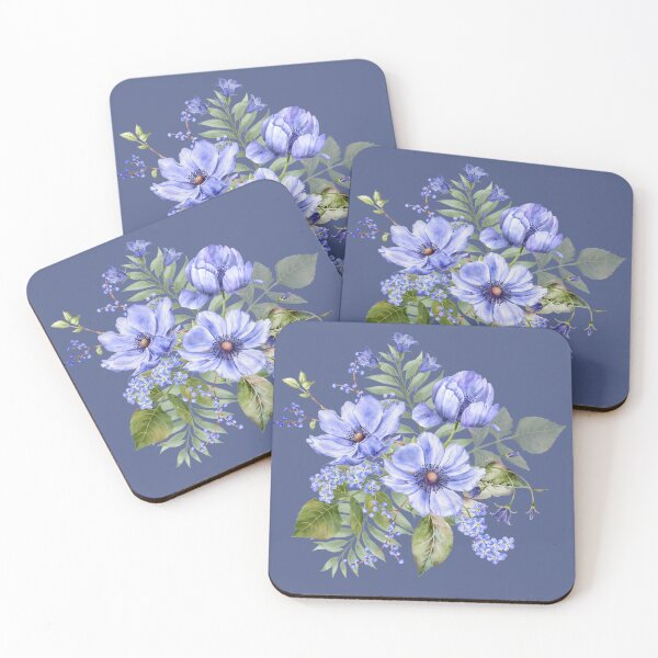 Item preview, Botanical Blue Blossoms designed and sold by GabrielleStudio.