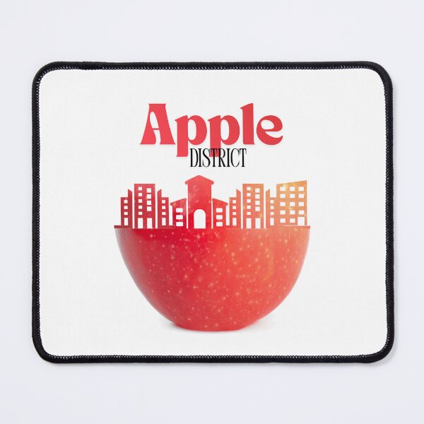 Item preview, Apple District – Creative City in an Apple Minimalist Graphic Design designed and sold by Sondosyazanart.