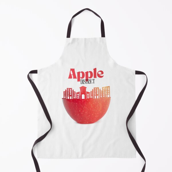 Item preview, Apple District – Creative City in an Apple Minimalist Graphic Design designed and sold by Sondosyazanart.