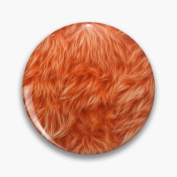 Item preview, Puppet Fur In orange. designed and sold by calypso-designs.