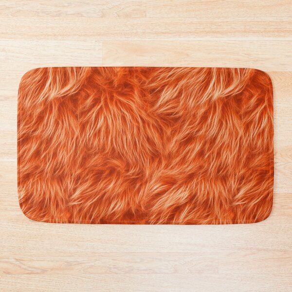 Item preview, Puppet Fur In orange. designed and sold by calypso-designs.