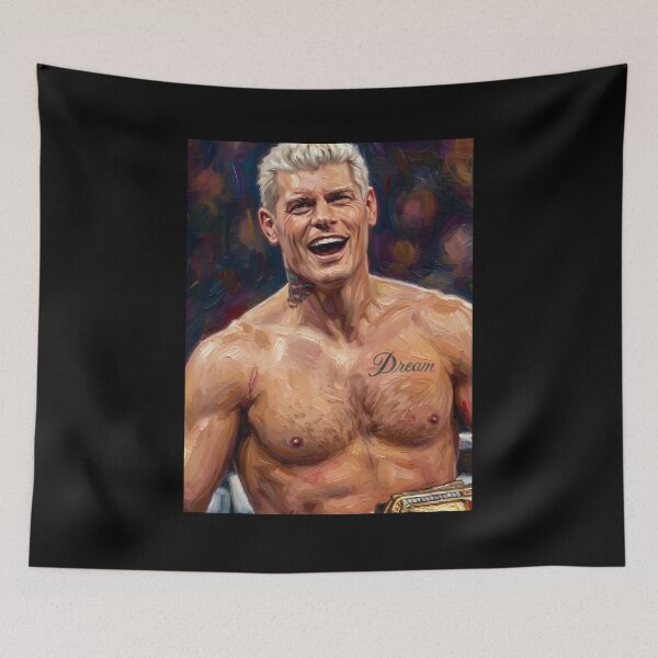 Item preview, Cody Rhodes Oil Painting designed and sold by maretsad.
