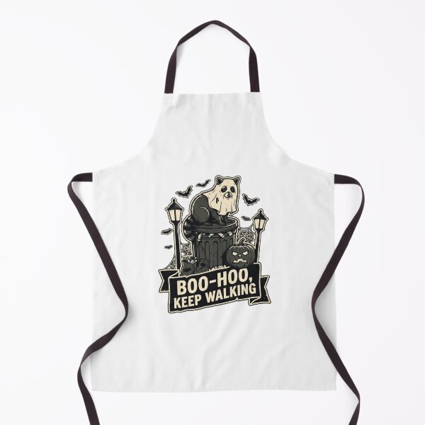 Item preview, Boo-Hoo Keep Walking Raccoon Ghost Humor designed and sold by PullixArt.