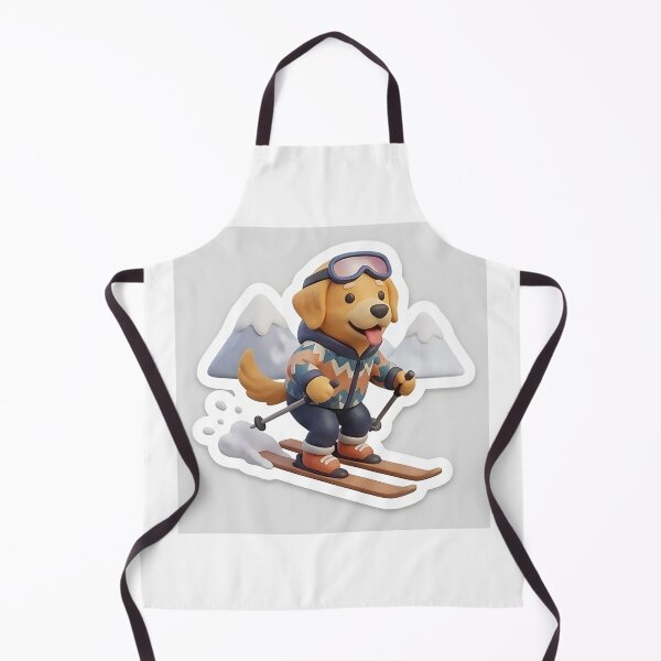 Item preview, skiying doggy mount designed and sold by habeeb66shop.