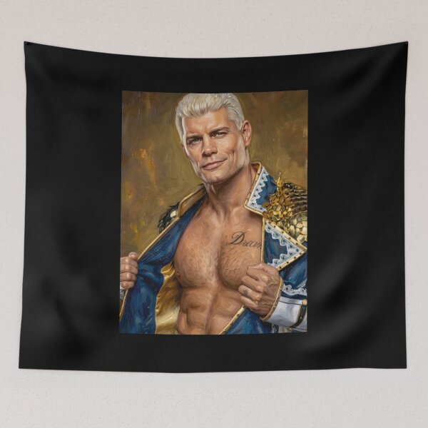 Item preview, Cody Rhodes Oil Painting designed and sold by maretsad.