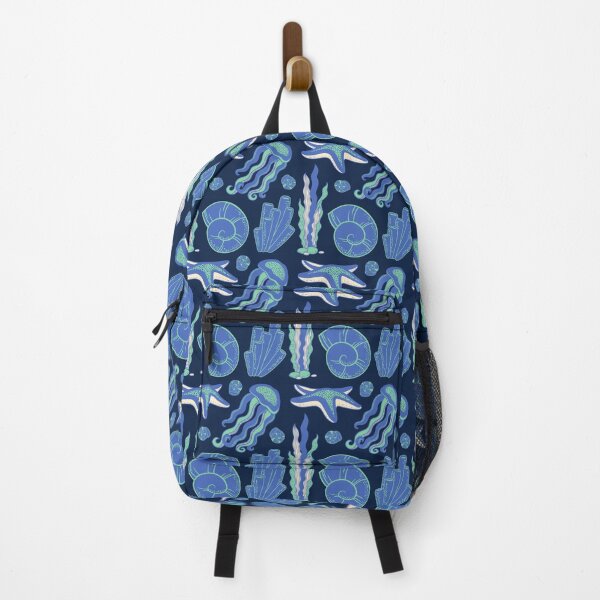 Item preview, Ocean Life Seamless Pattern designed and sold by Zaya_art.