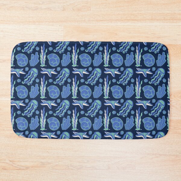Item preview, Ocean Life Seamless Pattern designed and sold by Zaya_art.