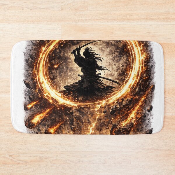 Item preview, Lava Enso Samurai Silhouette designed and sold by  Silent Japan Studio.