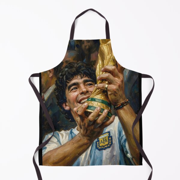 Item preview, Diego Maradona Oil Painting designed and sold by maretsad.