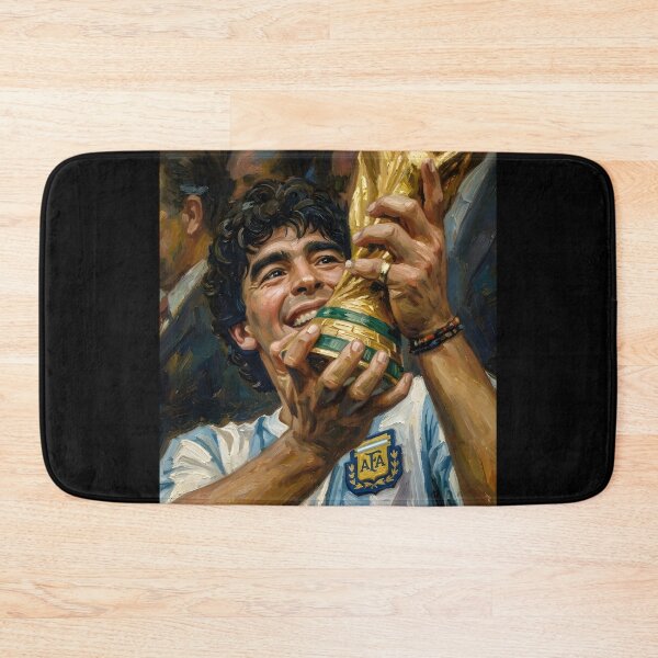 Item preview, Diego Maradona Oil Painting designed and sold by maretsad.