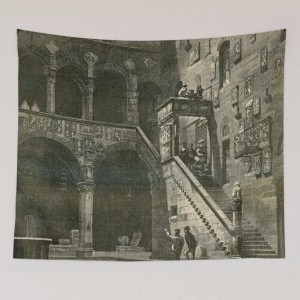 Item preview, Florence, The Palazzo Del Bargello designed and sold by SharonTheFirst.
