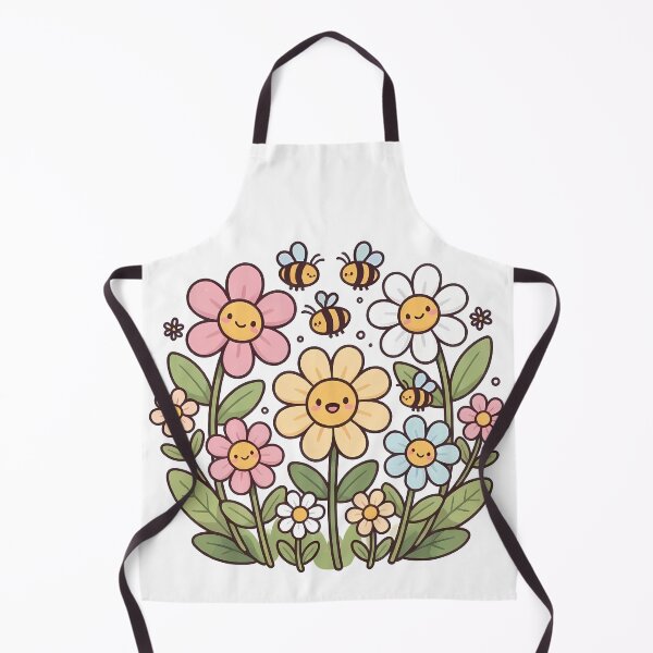 Item preview, Kawaii Pollinator Garden Wildflowers designed and sold by StickerinoShop.
