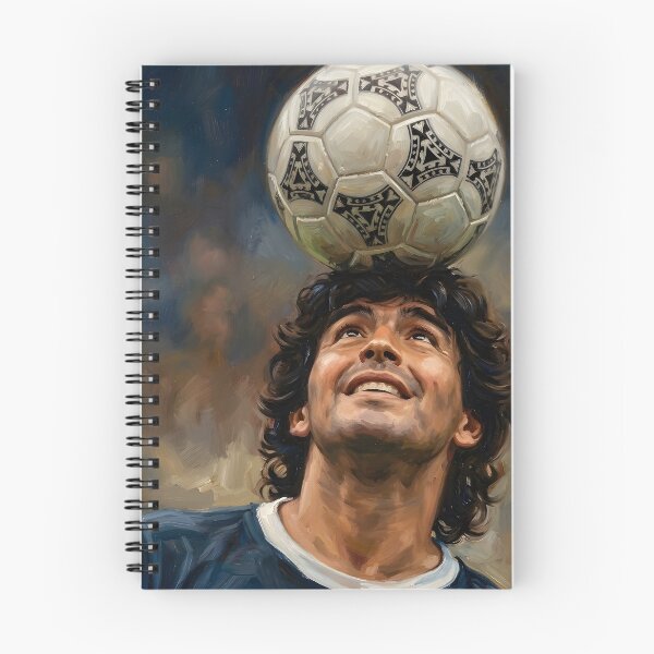 Item preview, Diego Maradona Oil Painting designed and sold by maretsad.