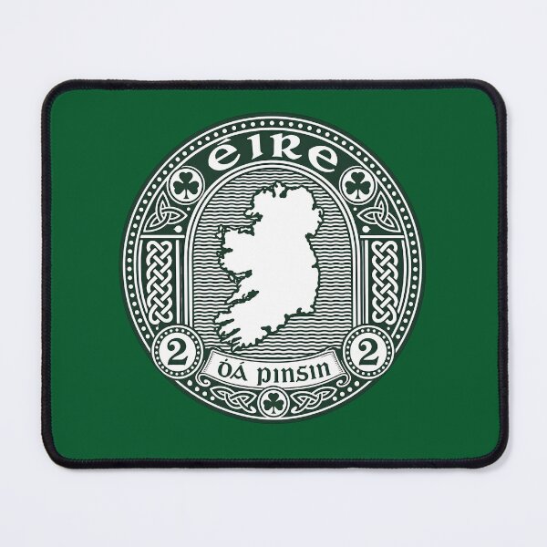 Item preview, Irish Vintage Green And White  designed and sold by canvasriddle.