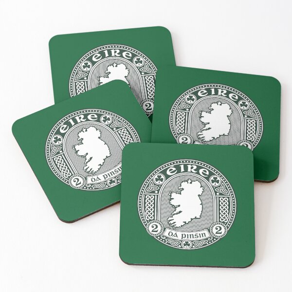 Item preview, Irish Vintage Green And White  designed and sold by canvasriddle.