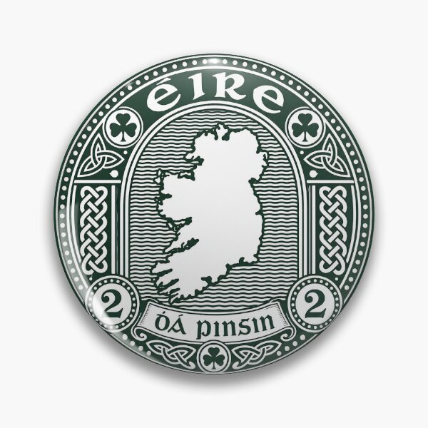 Item preview, Irish Vintage Green And White  designed and sold by canvasriddle.