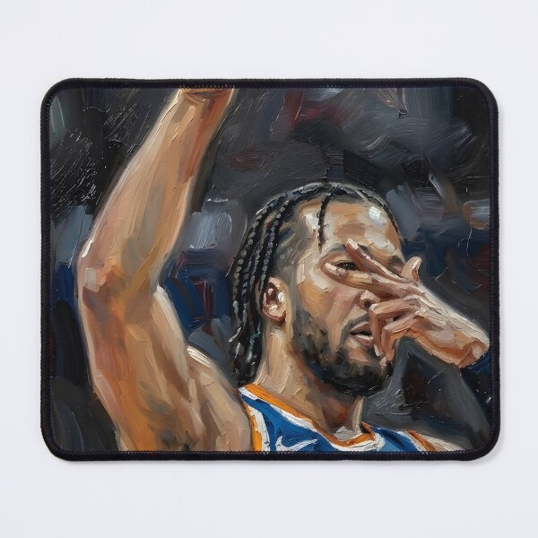 Item preview, Jalen Brunson Oil Painting designed and sold by maretsad.