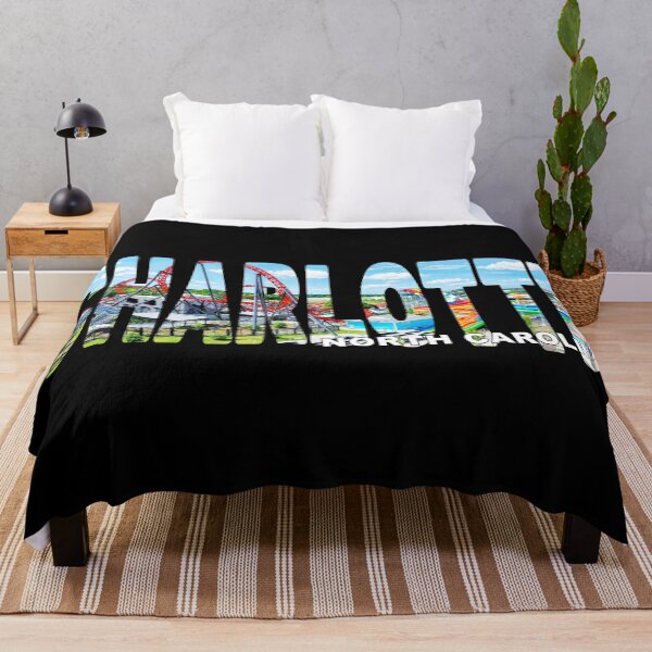 Item preview, CHARLOTTE North Carolina - Carowinds Theme Park Beautiful Sunny Day designed and sold by Adam Gormley.