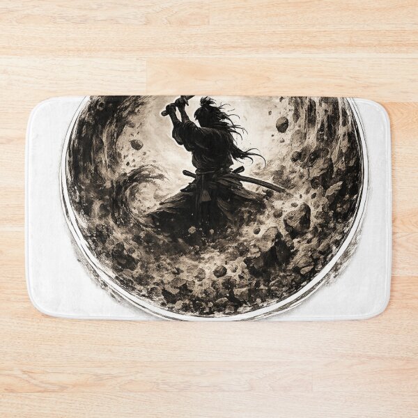 Item preview, Earth Enso Samurai Silhouette designed and sold by  Silent Japan Studio.