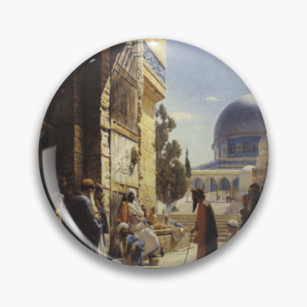 Item preview, At the Entrance to the Temple Mount, Jerusalem designed and sold by SharonTheFirst.