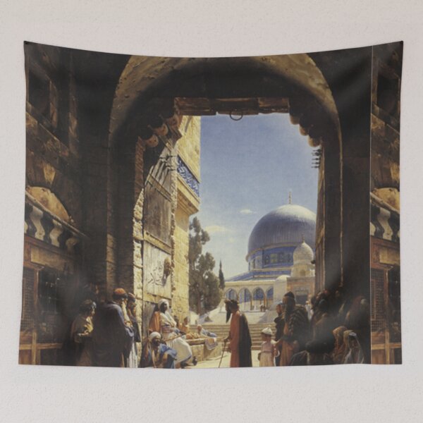 Item preview, At the Entrance to the Temple Mount, Jerusalem designed and sold by SharonTheFirst.