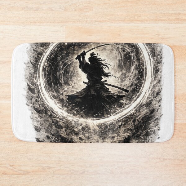 Item preview, Mist Enso Samurai Silhouette designed and sold by  Silent Japan Studio.
