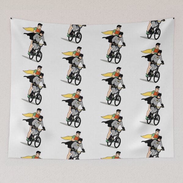 Item preview, BATMAN and ROBIN on a Bicycle designed and sold by ZERO-MIND.