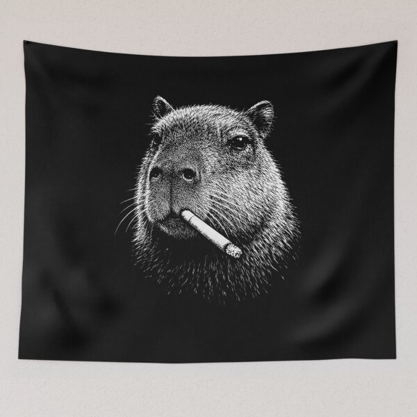 Item preview, SMOKIN CAPY designed and sold by robbyiodized.