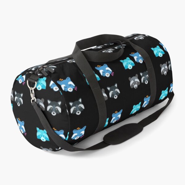 Item preview, Cute Minimalist Raccoon Faces - Geometric Woodland Pattern designed and sold by Yasmine Mohammed.