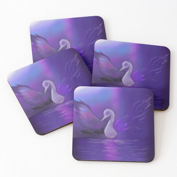 Item preview, Twilight Swan – Celestial Transformation Fantasy Art designed and sold by Astral-AL.
