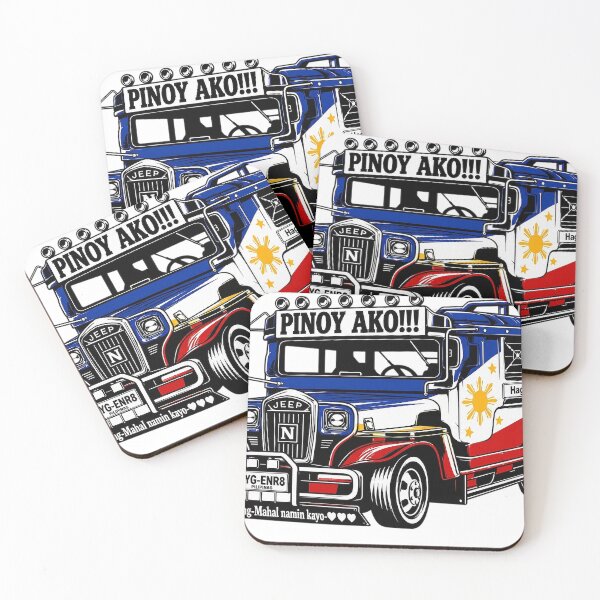 Item preview, Pinoy Ako Jeepney Shirt | Filipino Pride Classic Jeepney Graphic Tee designed and sold by rygenr8.
