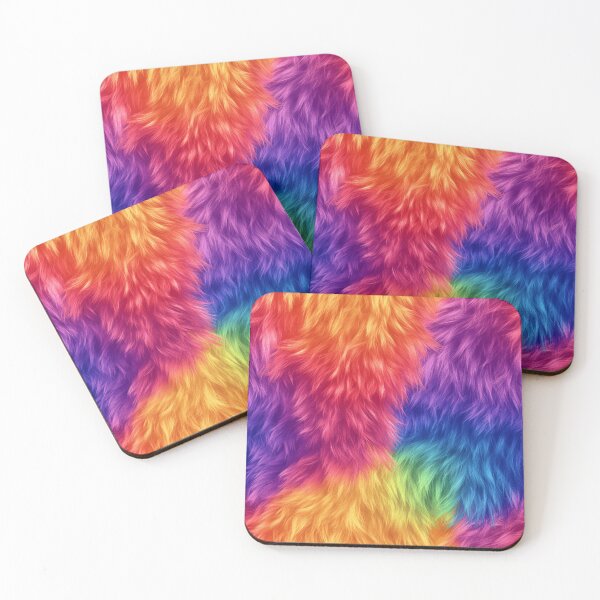 Item preview, Puppet Fur In Rainbow. designed and sold by calypso-designs.